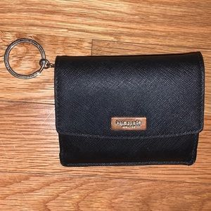 Kate Spade Black Mini Keychain Wallet